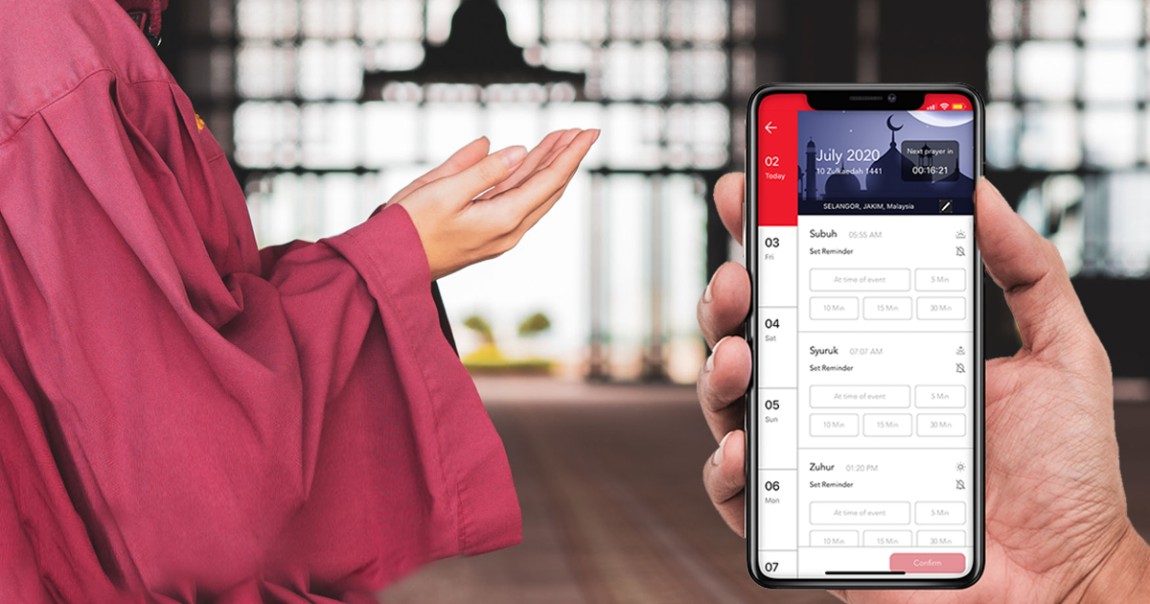Prayer Time App Insan Pulse Prudential Malaysia