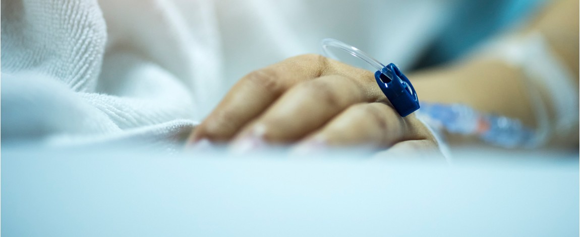 Patient in hospital